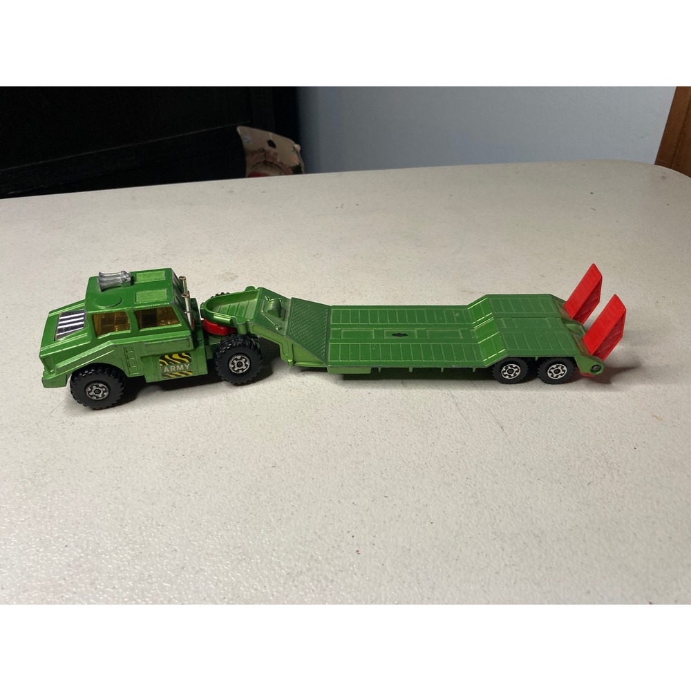 Matchbox Battle Kings K-106 Tank Transporter Vintage 1974 Lesney Made in England